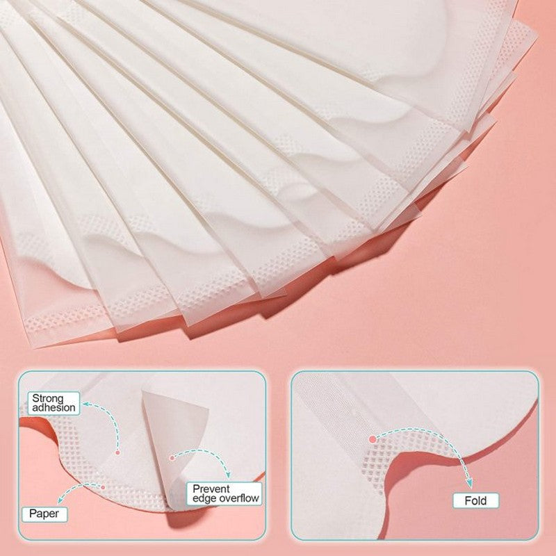( Pack Of 5 Pairs / 10 Pcs) Underarm Sweat Pads - Disposable Underarm Sweating Pads For Women And Men, Comfortable Unflavored, Non Visible